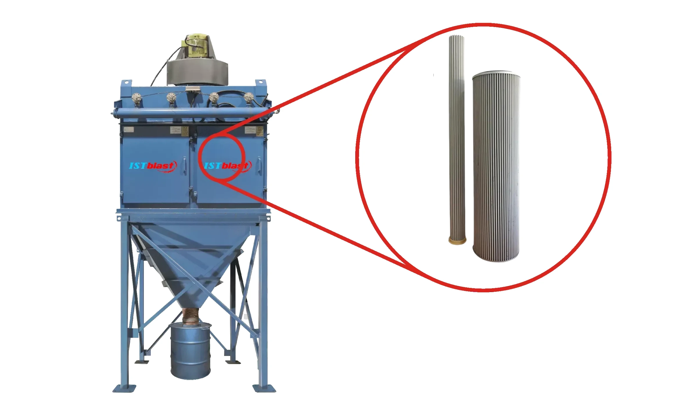 Cartridge type dust collectors IST International Surface Technologies